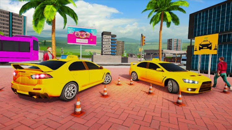 Taxi Driving GameCity Cab Car