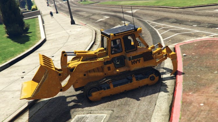 Dozer simulator excavator