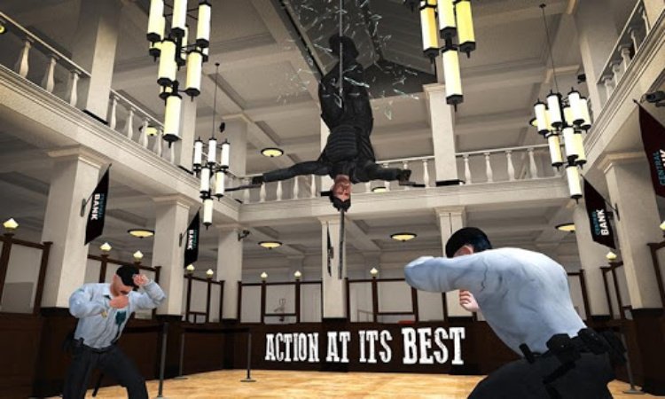 Spy Heist Gun Shooting Games