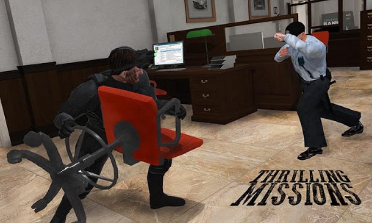 Spy Heist Gun Shooting Games