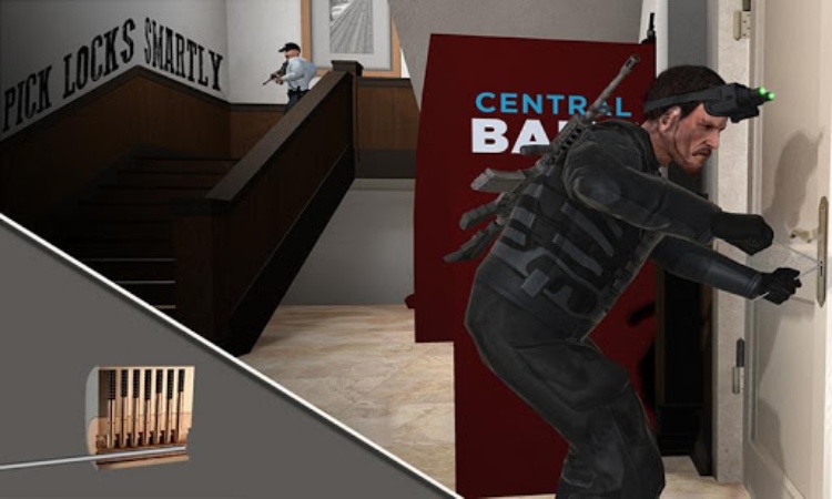 Spy Heist Gun Shooting Games