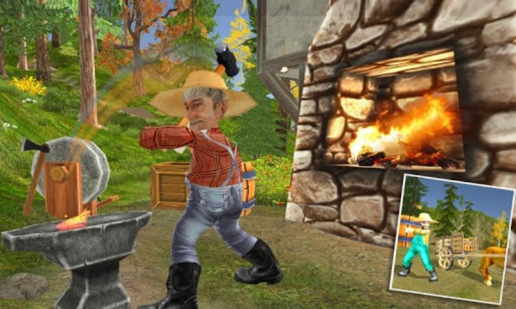 Little Farmer City: Farm Games