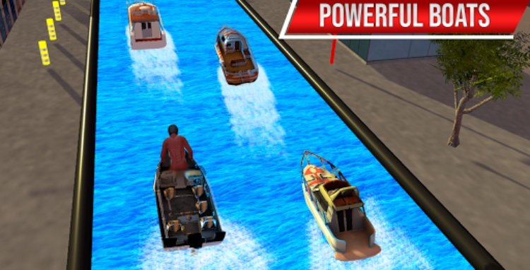 Water Boat Driving: Racing Sim
