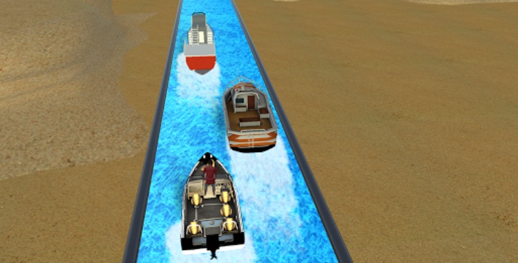 Water Boat Driving: Racing Sim