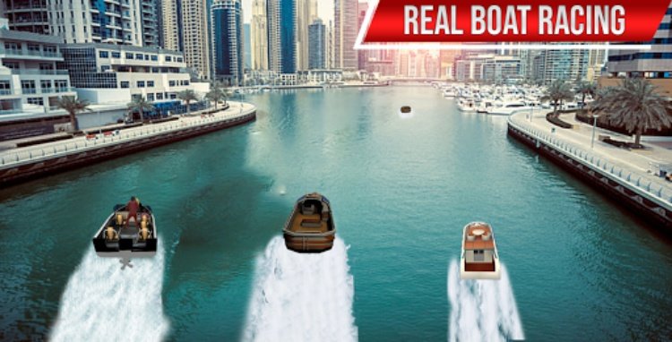 Water Boat Driving: Racing Sim