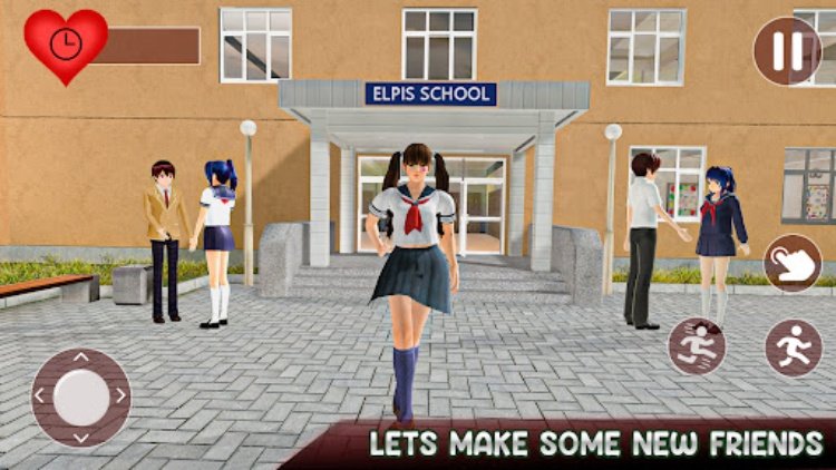 Anime School Girl: Anime Games