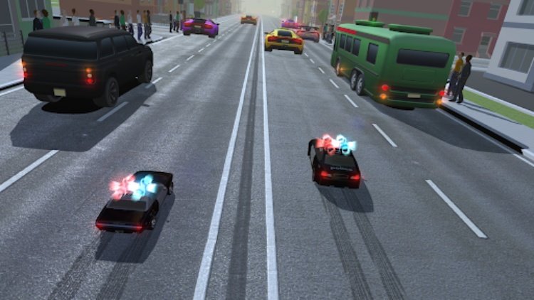 Police Traffic Racer :RC Cars
