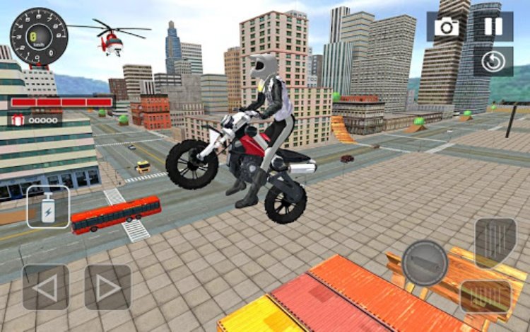 Sports bike simulator Drift 3D