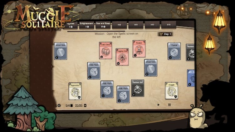 Muggle Solitaire：Magic Famine