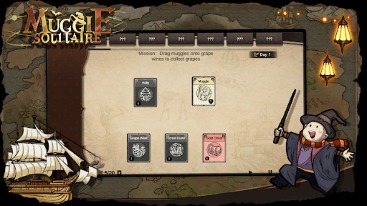 Muggle Solitaire：Magic Famine