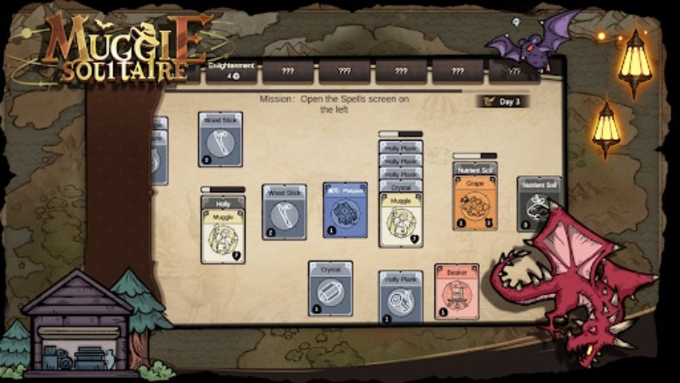 Muggle Solitaire：Magic Famine