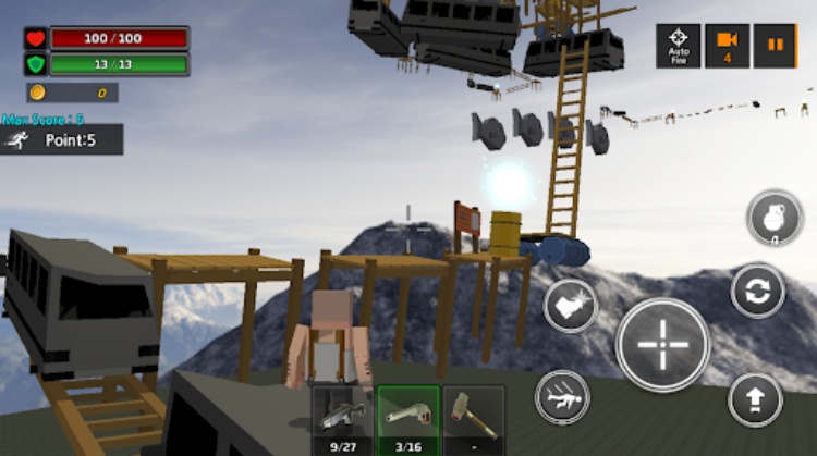 像素Z世界 – 第3人称动作游戏