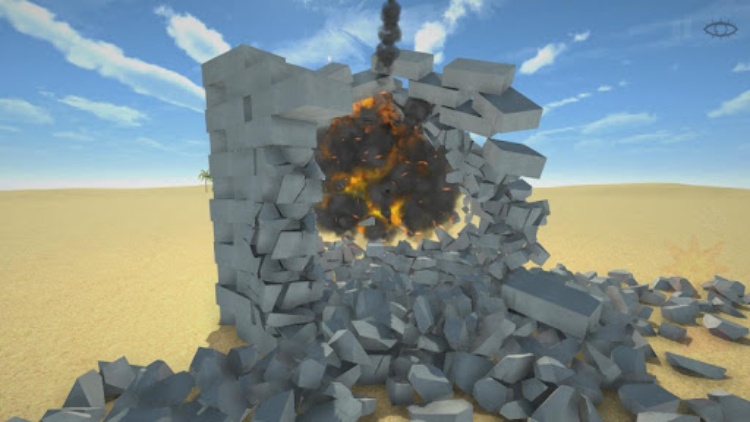 Destruction simulator sandbox