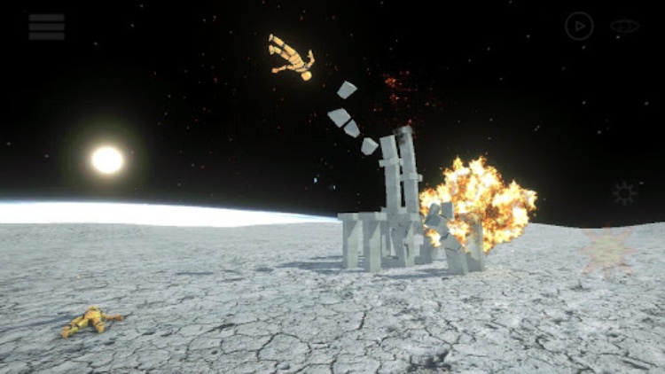 Destruction simulator sandbox