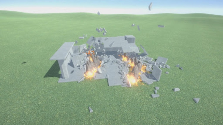 Destruction simulator sandbox