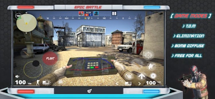 Epic Battle CS:FPS Mobile Game