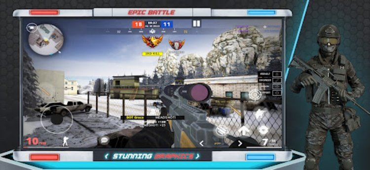 Epic Battle CS:FPS Mobile Game