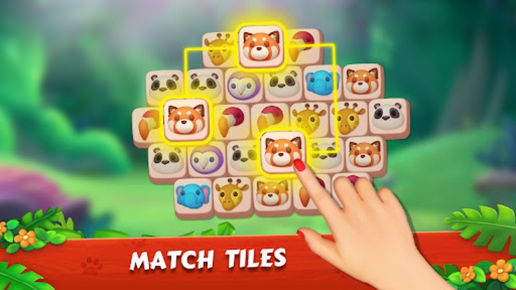 Zoo Tile  Match Puzzle Game