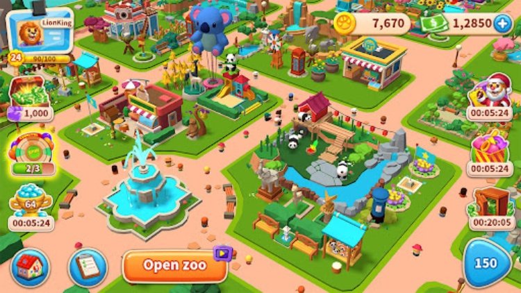 Zoo Tile  Match Puzzle Game