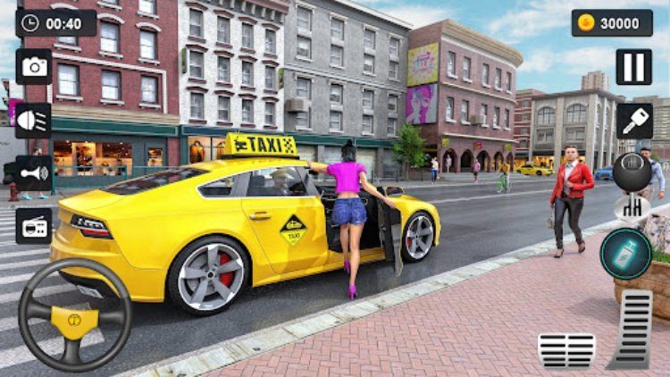 Taxi Driving Games: Taxi Games