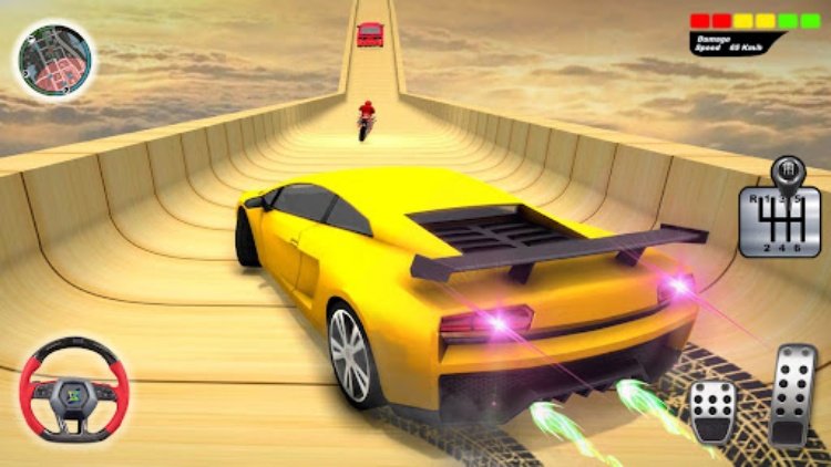 车游戏特技赛车