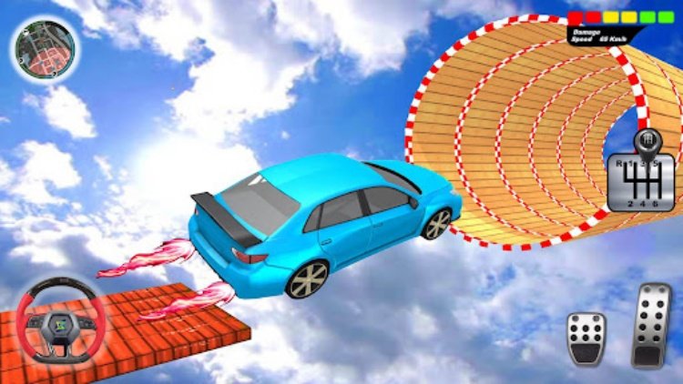 车游戏特技赛车