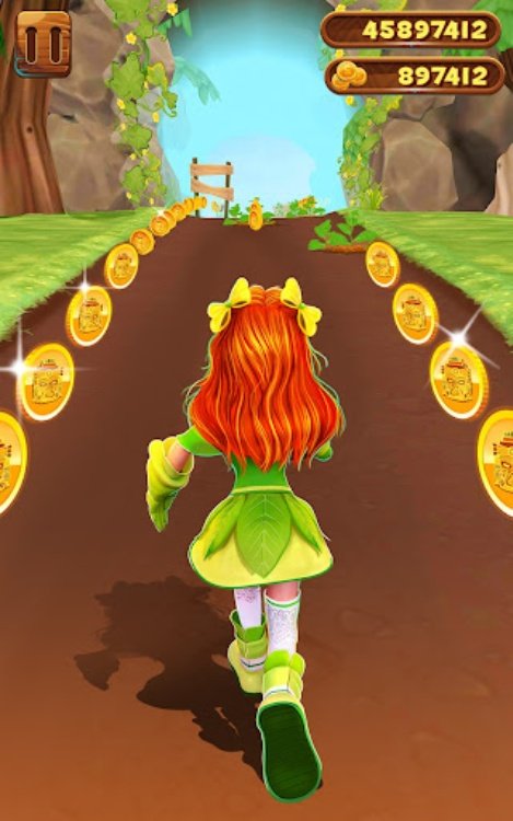 Princess Jungle Running Games