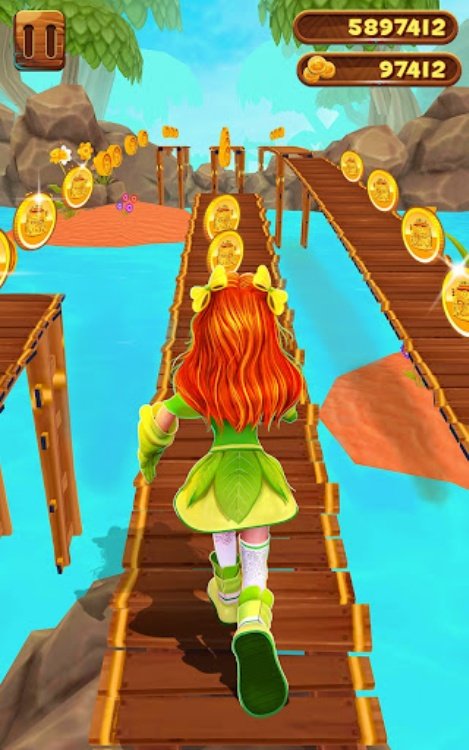 Princess Jungle Running Games