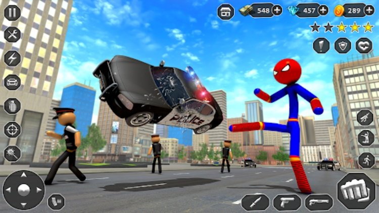 棍绳英雄超级英雄游戏