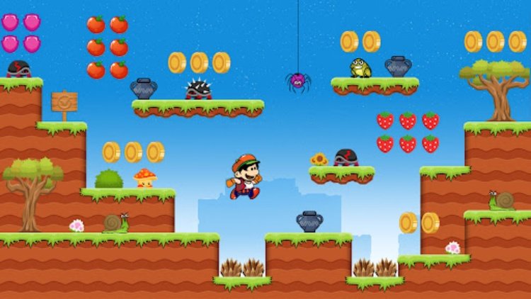 Super Nob Run：跳跃冒险丛林游戏
