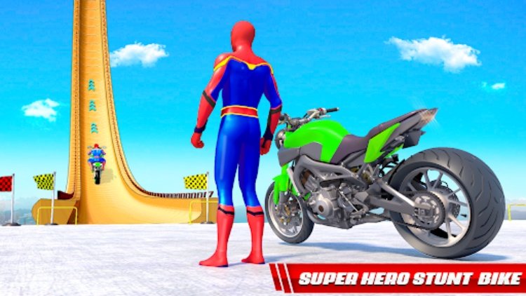 Bike Racing: Spider Moto Stunt