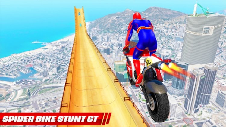 Bike Racing: Spider Moto Stunt