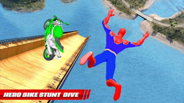 Bike Racing: Spider Moto Stunt