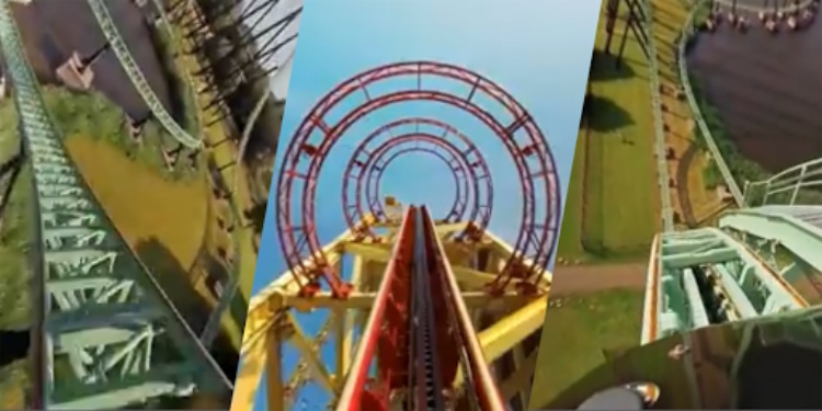 VR Thrills Roller Coaster Game