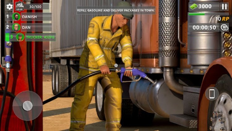 City Cargo Truck Parking Games