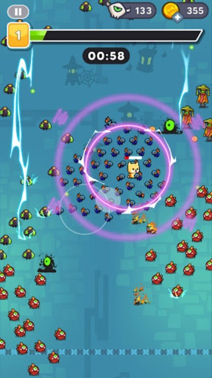Dog Survivor: Battle Bee.io