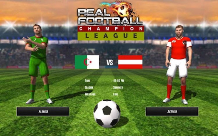 REAL FOOTBALL CHAMPIONS LEAGUE