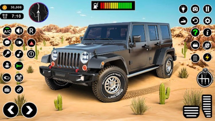 吉普车游戏 SUV 4x4 吉普车驾驶模拟器