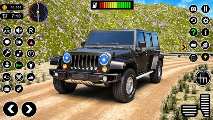 吉普车游戏 SUV 4x4 吉普车驾驶模拟器