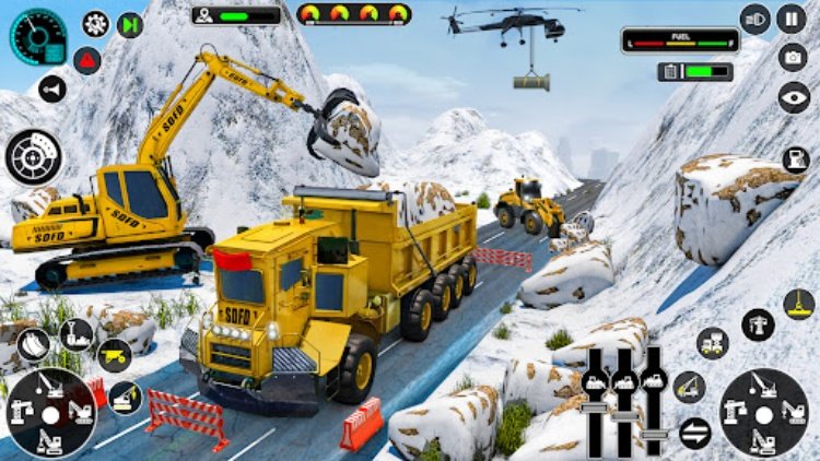 Grand Snow Excavator Simulator