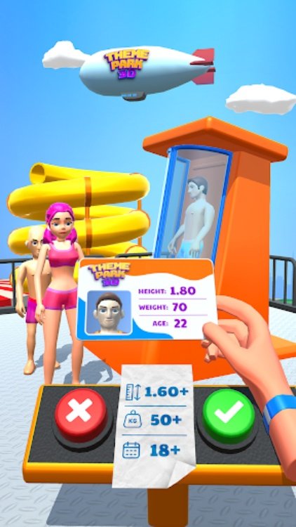 Theme Park 3D  Fun Aquapark