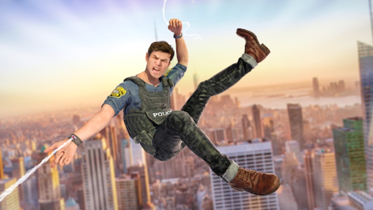 蜘蛛格斗游戏战斗机3d