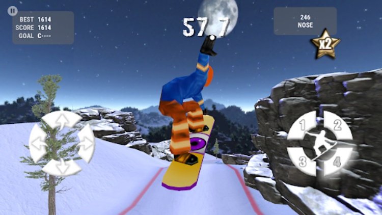 Crazy Snowboard