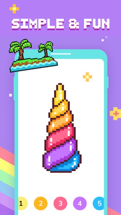 按数字绘画  像素艺术