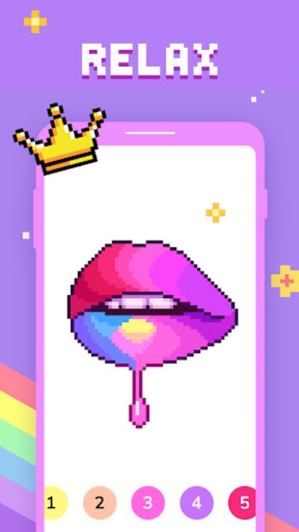 按数字绘画  像素艺术