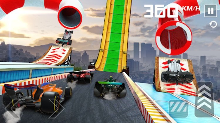 Formula Car Stunt Games