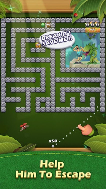 Breaker Fun, 带有救援与冒险任务的弹球游戏！