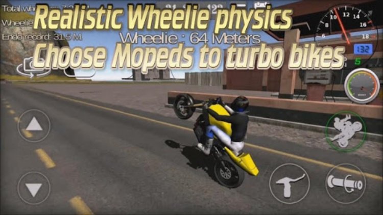 Wheelie King 3D  Realistic 3D