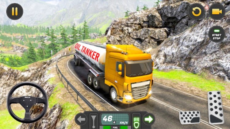 Heavy Oil Tanker Truck Games
