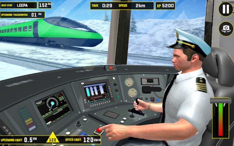 城市火车司机模拟器 3d